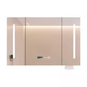 대형 LED 거울장 수납장 욕실 화장실 풀미러 거울 조명 캐비닛 수건장 벽걸이