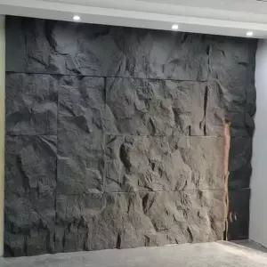 석재 거실벽 인테리어 입체타일 벽타일 인조돌 PU 인공 스톤 스킨