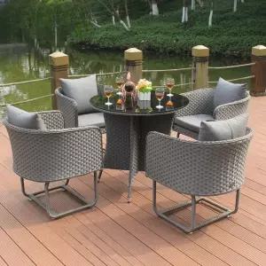 리조트 전원주택 카페 테이블 수영장 안뜰 휴양지 등나무 야외 의자 발코니 세트 호텔 라탄