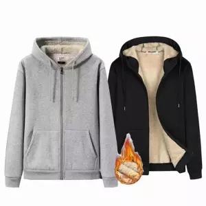 [라일리의류] Rly 겨울 사무실 털 기모 안감 따뜻한 후드집업 패션