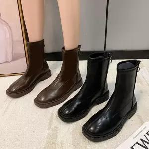 [라일리] Rly 여자 베이직 데일리 삭스 앵클 부츠 신발