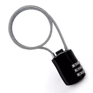 미니 3자리 다이얼 비밀번호 자전거 와이어락 자물쇠/퀵보드/유모차/락키/용품/악세사리/다용도/다목적