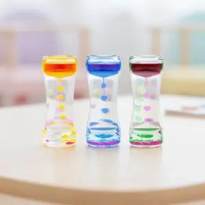 캐스B 센서리 타이머 컬러드롭 3종 유아 시계 오일방울 시각자극 장난감 감각발달 오감놀이