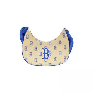 [MLB] 공용 빅 클래식 모노그램 자카드 호보백 3ABQL023N-43SAL