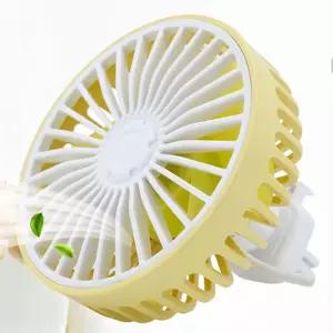 송풍구 차량용 선풍기 LED USB 미니팬 무소음