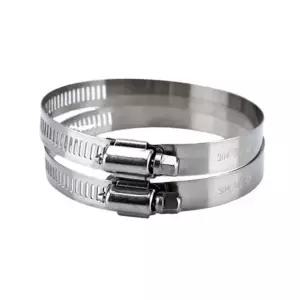 파이프 밴드 나비형 고정 호스 스텐 밴드 수도관 수도꼭지 클램프 작업용 공업용 다용도 고무 체결 원형