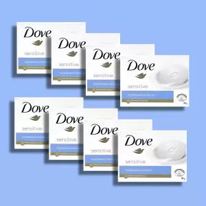 코스픽 도브 센서티브 뷰티바 세수비누 클렌징바 (90g 4p) 2팩 총 8개 민감피부 무향