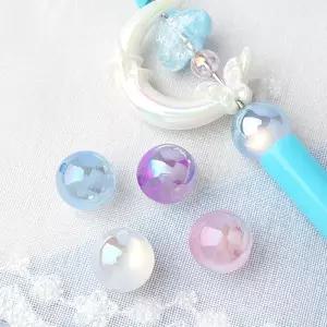 싼비즈 [6717-14]아크릴볼 볼펜꾸미기 볼꾸재료 캣츠아이볼 16mm ,1개