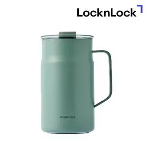 락앤락 메트로 세라믹 머그 텀블러 600ml 말차라떼 대용량 스텐 차량용 커피 티 LHC4282KKI_C