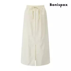 [보니스팍스](대구신세계)슬릿 밴딩 H라인 롱 스커트 (XQ2SK004M0)