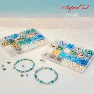 비즈아트 시원한 바다 조개 24칸 여름 비즈 세트 2종