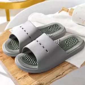 소프트 마사지 슬리퍼 논슬립 층간소음 방지/신발/실내화/발바닥/지압/기능성/슬립퍼/지압용/사무실용/효도