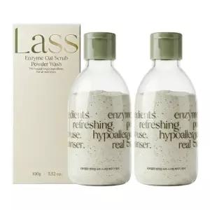 라씨엘르 엔자임 오트 스크럽 파우더 워시 100gX2개 / 녹두팩 클렌저