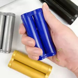 안티스트레스 감압롤러 손잡이 회전 피젯토이 성인 손바닥 마사지롤 금연 보조 장난감 불안해소