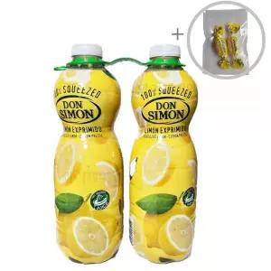 돈시몬 레몬즙 100 원액 주스 1L x 2개 리콜라레몬캔디증정 티타임 브런치 카페인 파인다이닝 카페 힐링