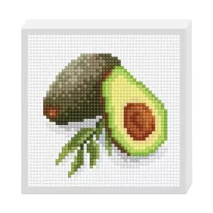 꼬메빔보 데코비즈 150 보석십자수 (C02 아보카도)