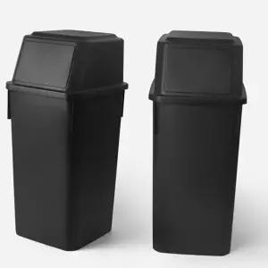 사무실 휴지통 60리터 다용도 대형 업소용 쓰레기통 카페 분리수거함 리빙박스 분리수거 재활용 가정용