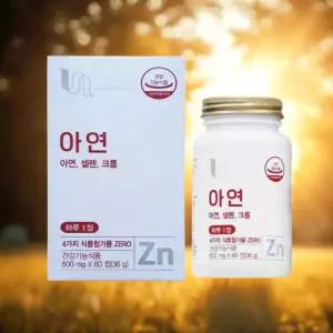 비타민하우스 아연 600mg x 60정