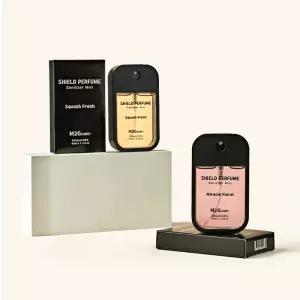 [밀투고] 쉴드퍼퓸 스프레이액 휴대용 손소독제 향수 2종