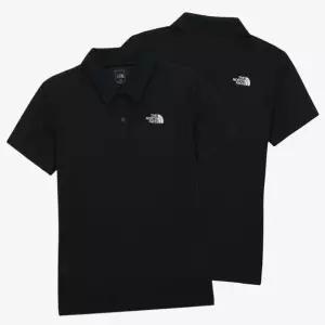 [매장판] 노스페이스 반팔티 여성 폴로 베이직 티셔츠 쿨맥스 프라임 블랙 NT7PS33A