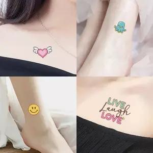 패션 타투 30종/그림/가리기/셀프/페이크/화장/소품/컬러/다용도/바디/페이스/페인팅/방수/여름/유아/스티