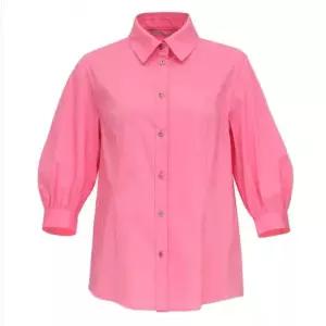 [미니멈]벌룬 소매 카라 블라우스 (MYBAWB3340 PK)_IC