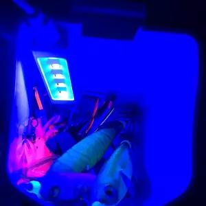 UV 에기 축광기 다이와 메이호 태클박스 호환