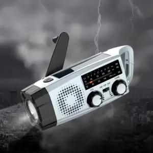 JSM 디큐브 자가발전 휴대용 SOS 재난용 라디오 손전등 효도 소형 태양광 충전 LED랜턴