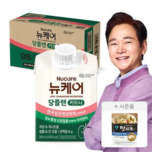 뉴케어 당플랜 키드니, 200ml, 24입 + 증정 (청정원 맛선생 멸치디포리 국물내기 한알 60g (15개입), 1개)