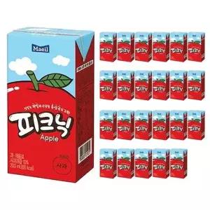 매일 피크닉 사과 200ml x 24팩_