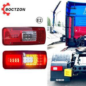 1개 RH/LH 24V E2 LED 후미등 (부저 없음) 5802000767 5802240296 이베코 스트랄리스 트래커 2016+ 트럭 테