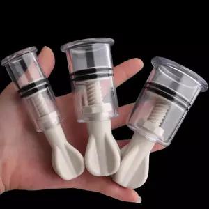 진공 흡입 컵핑컵 유두 확대 마사지 캔 플라스틱 확대기 바디 가슴 마사지컵