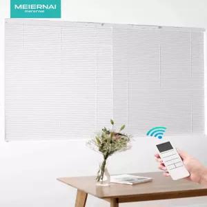 퀴브 무타공전동블라인드 암막 창문 자동 블라인드