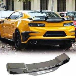 쉐보레 카마로 SS RS LT ZL1 쿠페 2016-2018 리어 부트 윙 립 히킥 스포일러 공장 아울렛용 MCARCAR KIT