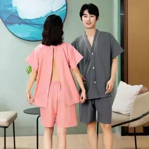 한의원 환자복 침치료복 물리치료 뒷트임 상하세트 진료복 마사지복 의류