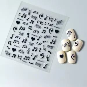 5D 아이즈음표 네일스티커 1+1 봄 바캉스 페디큐어 웨딩네일 셀프네일 주얼리 데일리