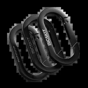 빅스킷 고강도 카라비너 키링 고리 캠핑 등산 멀티 비나 3구/5구