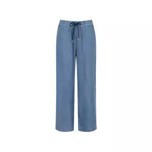 OLZEN 여성 밴딩 데님 긴바지_ZLE2DP2301BL 310029