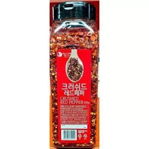 레드페퍼 (크러쉬 이슬나라 300g)고추 분말 파우더 양념 굵은고춧가루 굵은가루 재료 크러쉬 가루