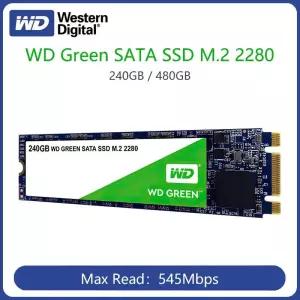 노트북 SSD 에스에스디 M.2 2TB 1TB 하드 Western Digital WD Green SATA 2280 240GB 480GB 내부 솔리드 스