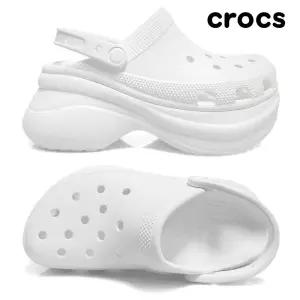 [크록스][크록스] 여성 클래식 베이 클로그 화이트 206302-100
