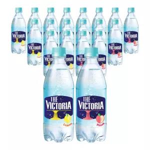 빅토리아 500ml 레몬 + 복숭아 혼합 20개