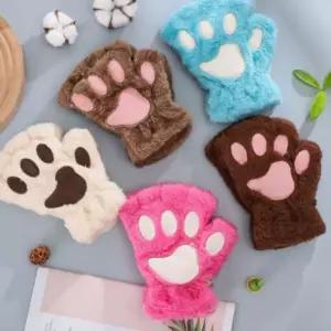 곰도리 장갑선물 반장갑 핸드워머 겨울장갑 손토시 아이 선물 곰돌이 E1W98D1768