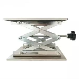 휴대용 서포터 잭 목공 고정 탁상용 소형 랩잭 스테이지 받침대 미니 리프트 수평 조절기구