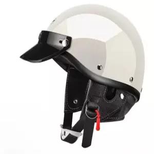 오토바이 자전거 헬멧 소두핏 반모 클래식 빈티지 스쿠터