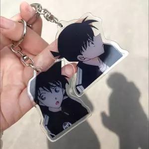 명탐정코난굿즈 코난 남도일 유미란 커플 키링 굿즈