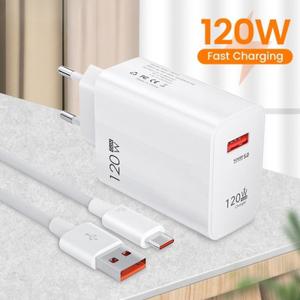 Xiaomi 120W 충전기 고속 충전 EU/US/UK Redmi Note 13 Pro