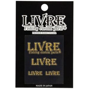 LIVRE 리브레 마키에 스티커 로고 골드