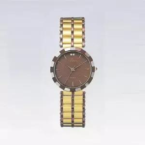 카리타스 고품격 다이아몬드 지르코늄 사파이어 남성 명품 예물 선물 고급 원형 금장 손목 시계 / C79M