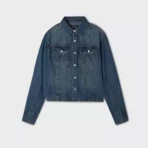 매장정품 WHO.A.U 후아유 여성 Western Point Denim Jacket(F) WHYJF3821F 1420754